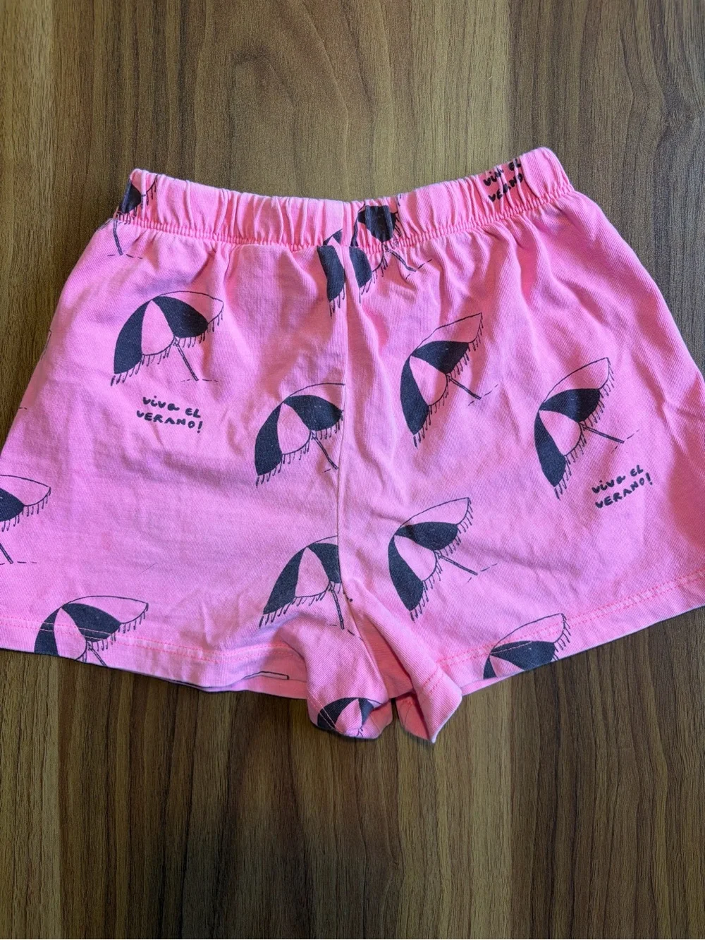 Zara 3Y Pink Beach Shorts Set
